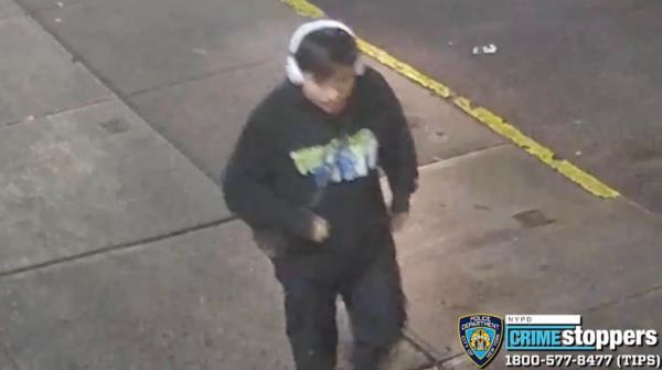 The suspect is seen in surveillance footage on the day of the disturbing sex crime on board an R train at 25th Street.