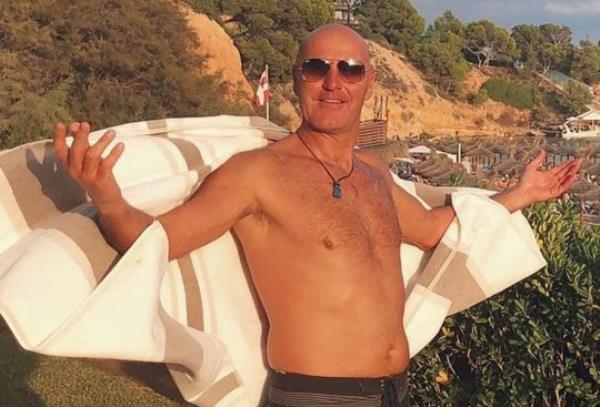 EXC PRINT BEFORE WEB / Graham King / re: Boss of firm Clearsprings Ready Homes, holds exclusive co<em></em>ntracts to house asylum seekers across southern England and Wales. / / Source / ID : Neil Sears / from INSTAGRAM account of Catalina King - https://www.instagram.com/catalinaking_/