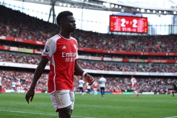 Mikel Arteta has co<em></em>nfirmed Bukayo Saka is an injury doubt for Arsenal's game at Bournemouth