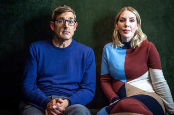 Louis Theroux and Katherine Ryan
