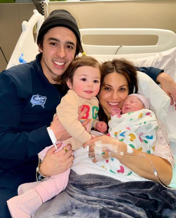 leaves behind his wife Meredith, and two children Noa, 1, and Johnny, 6 months.
