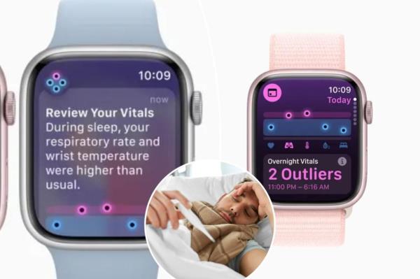 用户声称，Apple Watch vital应用程序可以提前几天预测感冒、流感和COVID