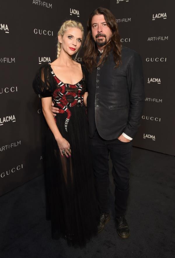 Jordyn Blum and Dave Grohl in 2018.