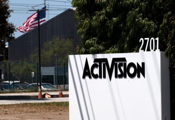 Activision sign