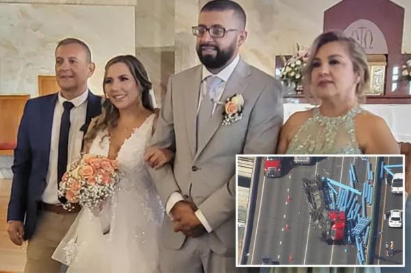 科罗拉多州，一对新婚夫妇，新娘的妈妈被500磅重的管子从半卡车上掉下来砸死