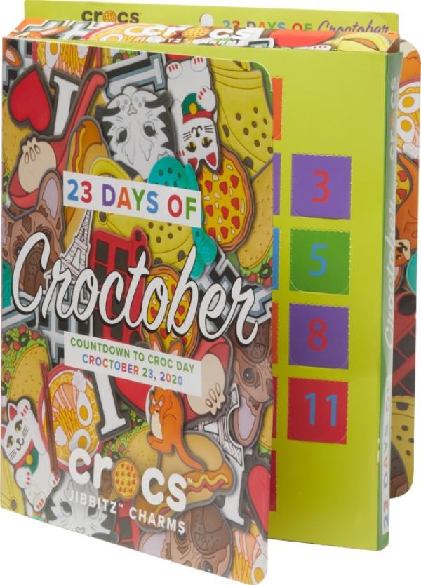 Crocs has released a Jibbitz Croctober advent calendar for fans of the co<em></em>ntroversial shoes