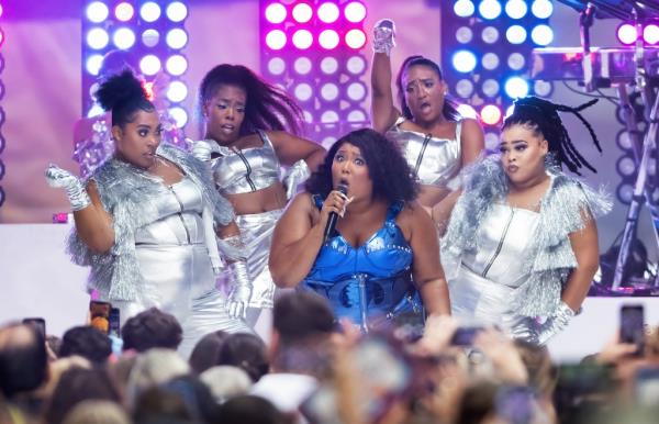 Lizzo on stage