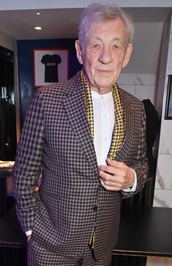 Sir Ian McKellen.