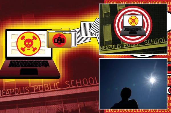 据报道，在勒索软件团伙入侵学校后，孩子们的隐私文件——包括自杀企图——被放到了网上