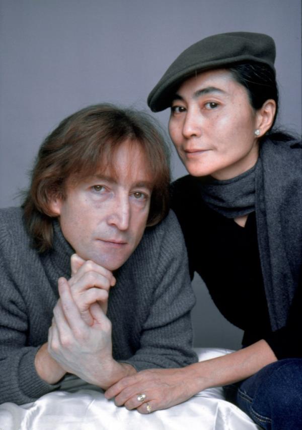 John Lennon and Yoko Ono in Nov. 1980