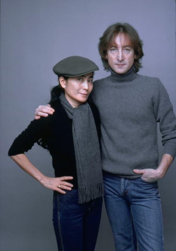 Yoko Ono and John Lennon in November 1980