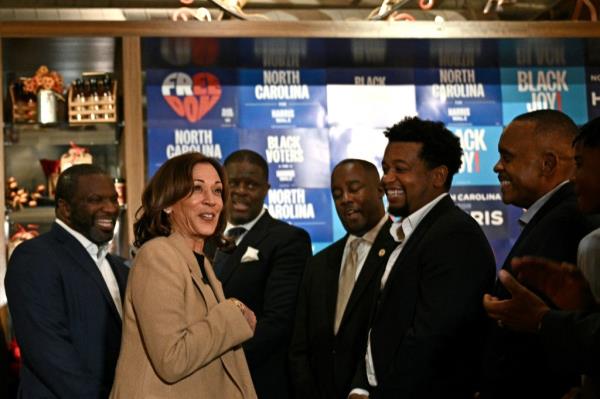 Vice President Kamala Harris urged black men to support her candidacy citing her support for marijuana legalization.