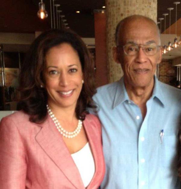 Harris outraged her father by saying in 2019 she smoked marijuana in college, invoking his Jamaican origin.