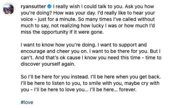 Ryan Sutter's message 