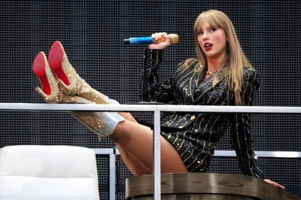 Taylor Swift at the Eras Tour in London