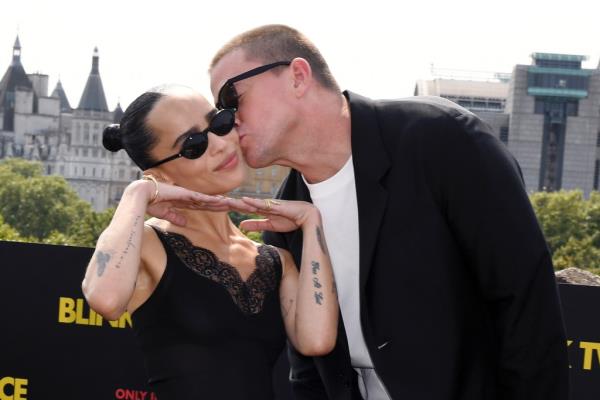 The pair in Lo<em></em>ndon while promoting 