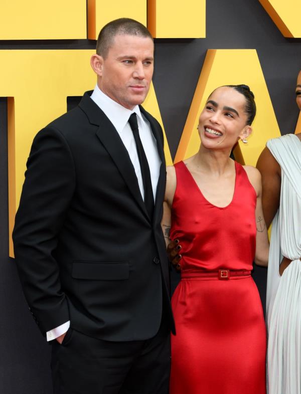 Channing Tatum and Zoe Kravitz at the 