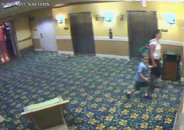 Six-year-old Timmothy was last seen alive holding the hand of his mom, Amy Fry-Pitzen, as the pair checked out of a waterpark hotel resort in the Wisco<em></em>nsin Dells, Wisconsin, on May 13, 2011.