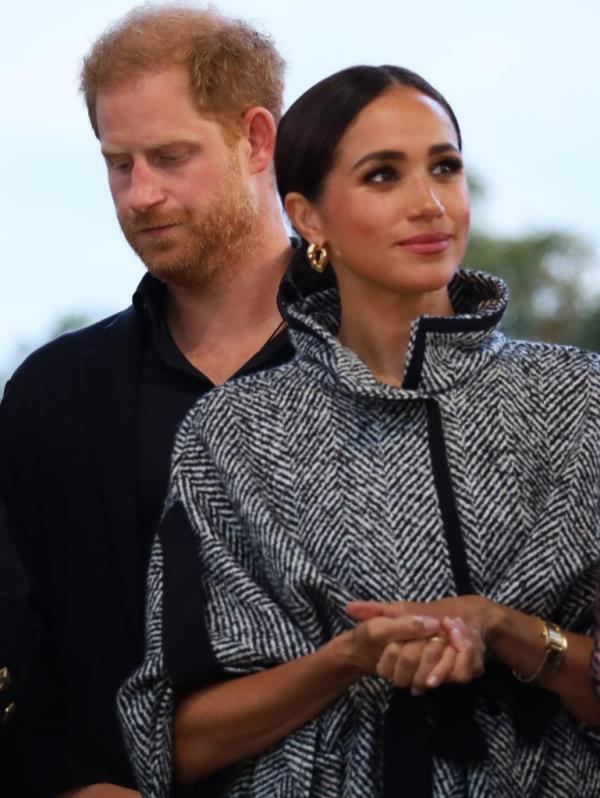 Prince Harry and Meghan Markle at a fundraiser for first respo<em></em>nders in Santa Barbara, California