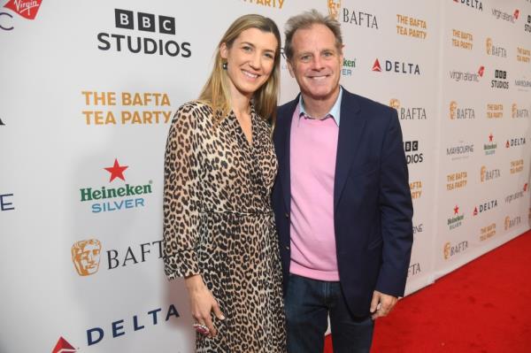 Isabelle Thomas with Bradley Thomas. 