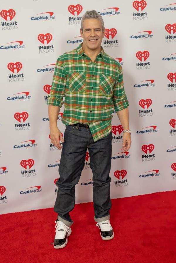 Andy Cohen on a red carpet.