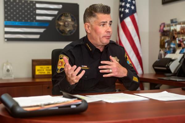 Darren M. Weekly, sheriff of Douglas County, which co<em></em>ntains Castle Rock, Colorado.