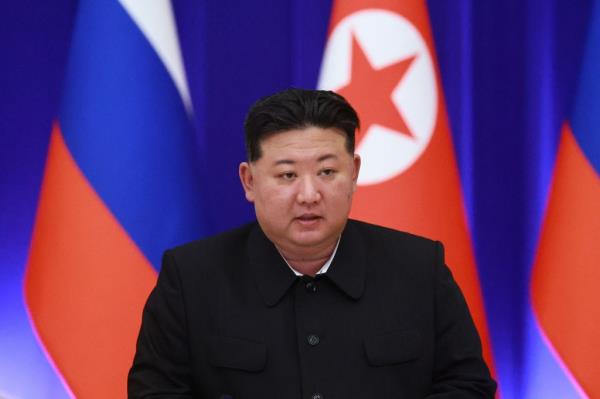 North Korean leader Kim Jong Un .