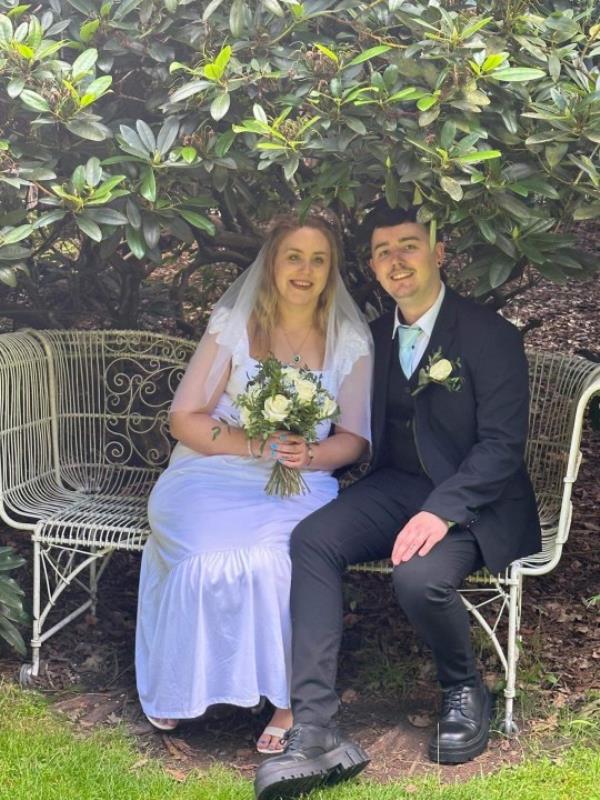 Story from Jam Press (Budget Wedding) Pictured: Charlotte and Caine on their wedding day. Mum plans incredible wedding for 2,000 INCLUDING ho<em></em>neymoon ? and her gown cost just 10 A mum has revealed how she created her dream wedding on a budget for less than 2,000 ? including her wedding dress and honeymoon. When Charlotte Deering started planning her wedding day, she dreamed of tying the knot in an Alice in Wonderland-themed soire. But as she and her husband, Caine, 26, live a frugal lifestyle and believe people spending thousands on one day is ?ridiculous? the childhood sweethearts got creative and utilised their savvy skills. The stay-at-home mum, 27, set herself a perso<em></em>nal challenge of 2,000 for the entire affair in August 2023, including their ho<em></em>neymoon ? with her dress costing o<em></em>nly 10 from Tesco. ?I wanted to do it as cheaply as possible and I scoured everywher<em></em>e for the best deals,? Charlotte, from Cheshire, told NeedToKnow.co.uk. ?I love to be frugal and show people that you don?t need to spend thousands to have what you like ? with a little extra work, it?ll come together without the huge price tag. ?It?s all for one day after all and for me, it?s not worth getting into debt and stressing over. ?I wanted to enjoy every second and know we had done it all our way while ensuring to cut costs. ?I haggled for cheaper prices, used coupons and free trials, as well as any sales, including Tesco, wher<em></em>e I found the perfect wedding dress for 10.? Charlotte and Caine, who decorated their venue, a local hall, themselves and hired the space for 100, kept costs low by asking guests to pay for their own drinks. In a bid to tie in with her chosen theme, the pair purchased fake flowers, jar lights, and candles from discount site, TEMU, along with scouring cashback websites for extra savings. She tasked her sister with making the cake, her sister-in-law with making 100 cupcakes, and haggled with the catering company