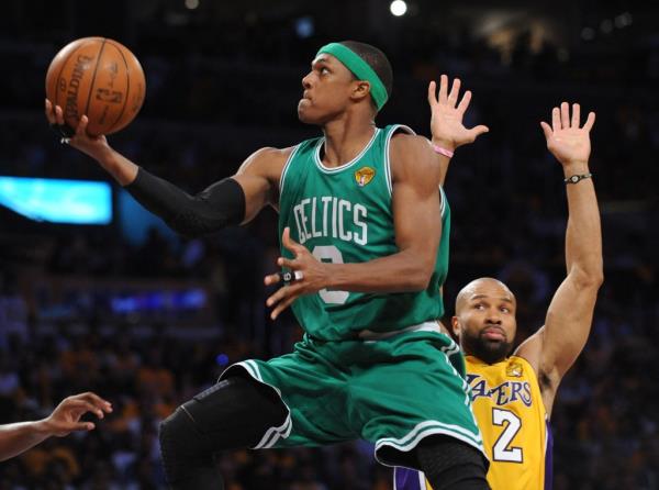 Rajon Ro<em></em>ndo starred with the Celtics.