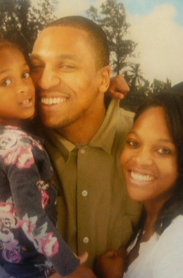 Parker Coleman with family.