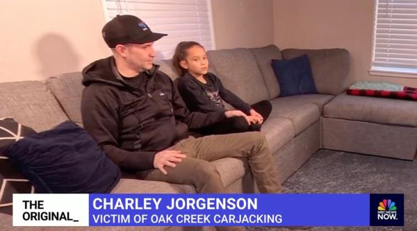 Charley and her dad.