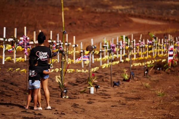 A mass memorial for the wildfire victims