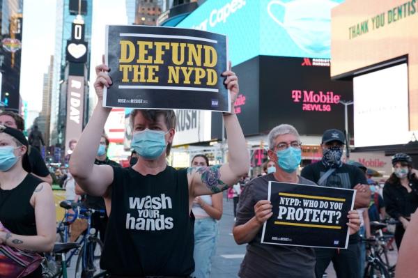 Progressive calls to defund the police are no lo<em></em>nger heard on the campaign trail in 2024.