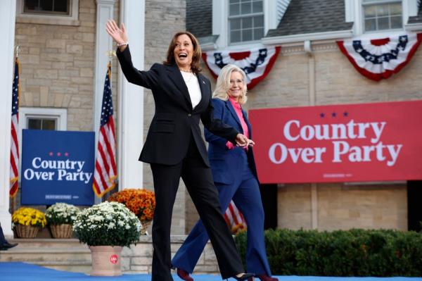 Vice President Kamala Harris has been campaigning alo<em></em>ngside former Rep. Liz Cheney (R-Wy.).