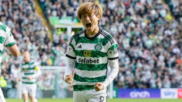Manchester City have been l<em></em>inked to Kyogo Furuhashi