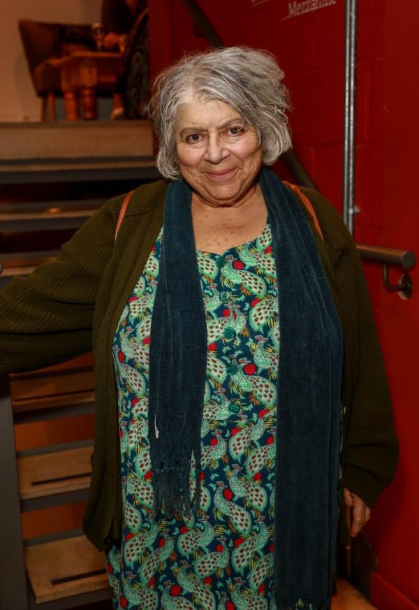 Margolyes attends a performance of