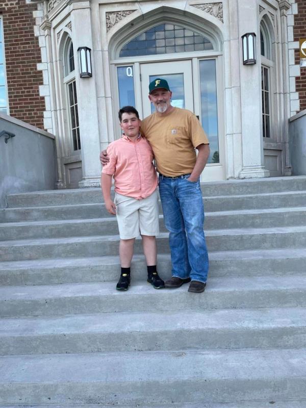 Jim and Mikey Schuls.