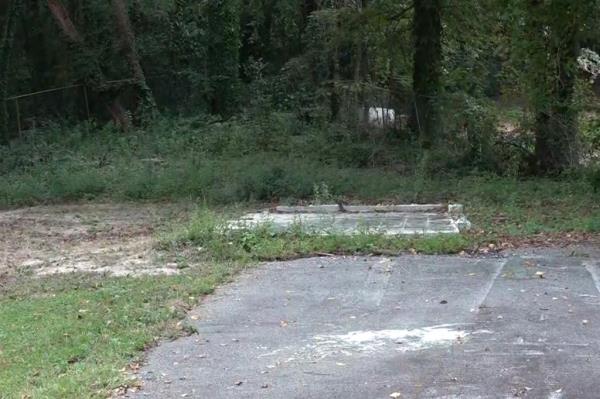 This is the property after it was torn down by the county. 