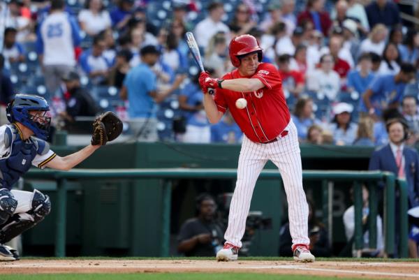 House Majority Leader Steve Scalise (R-La.) played first ba<em></em>se and was the lead-off hitter for the GOP six years after he was shot by a left-wing extremist at a YMCA diamond practice field in Alexandria, Va., a day before the 2017 edition of the game.