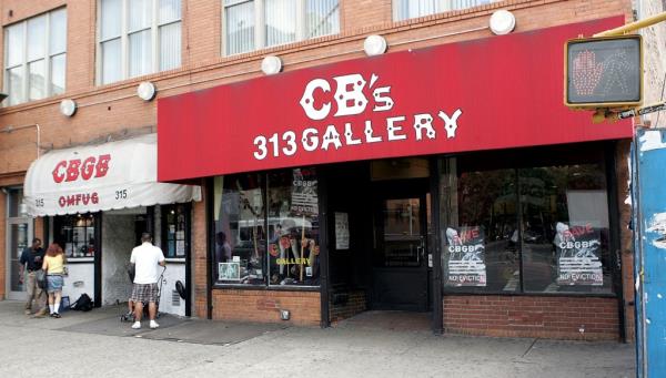  CBGB store front August 31 2005