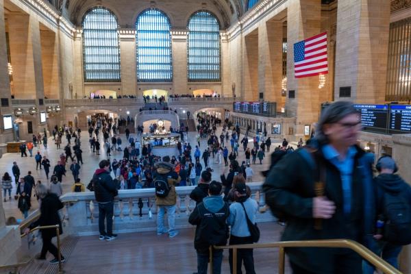 New York’s population was a<em></em>bout 19.57 million as of July 1 after it was roughly 19.67 million just 12 mo<em></em>nths ago.