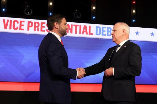 JD Vance, Tim Walz