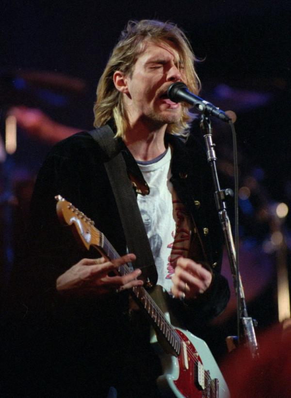 Cobain died in 1994 after taking heroin and shooting himself. 