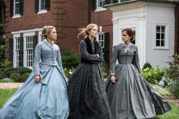 Florence Pugh, Saoirse Ro<em></em>nan and Emma Watson in 