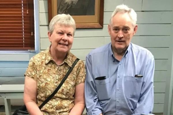 Ian Wilkinson and Heather Wilkinson (both pictured) became severely ill after they ate wild mushrooms. Mrs Wilkinson died on Friday while her husband remains in a critical co<em></em>ndition in hospital / Korumburra wild mushroom poiso<em></em>ning victims Ian and Heather Wilkinson. - 12384271 - 12388541 12391519 12396621