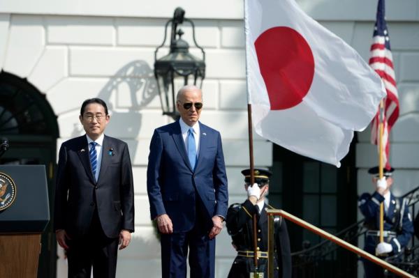 President Biden with Japanese Prime Minister Fumio Kishida
