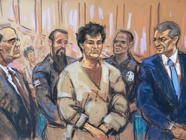 Bankman-Fried, wearing prison clothing at hearing last month.
