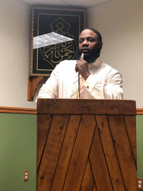 A Facebook photo of imam Hassan Sharif.