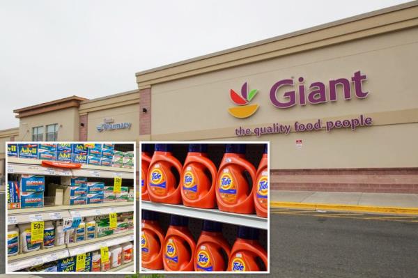 Tide on the shelf.