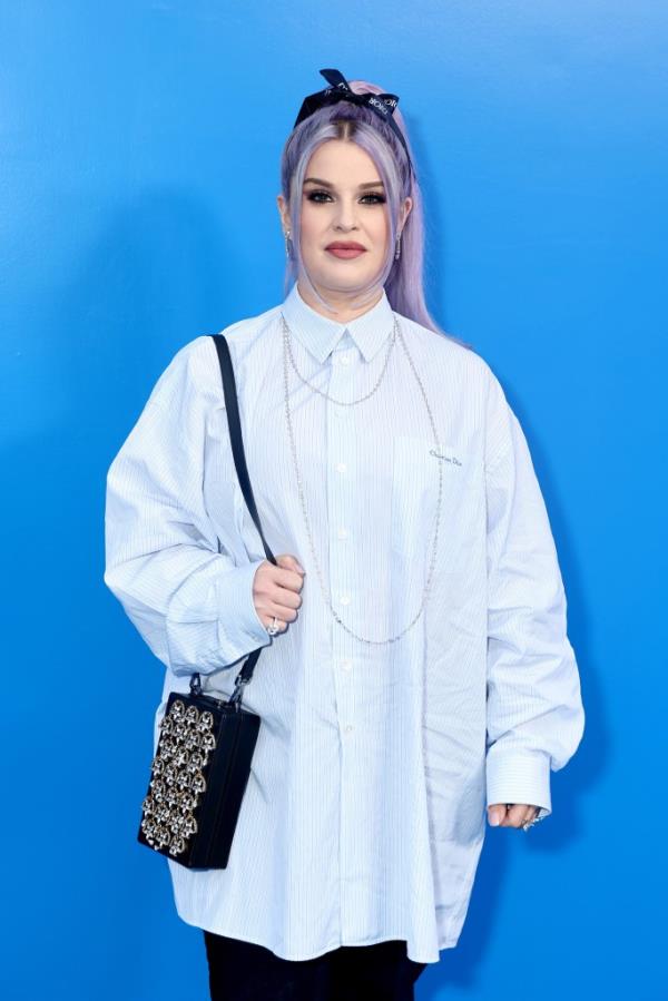 Kelly Osbourne smiling. 